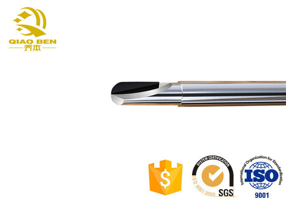PCD Milling Cutters Diamond PCD Tip Carbide End Mill Tools For Polishing Graphite Aluminum Acrylic