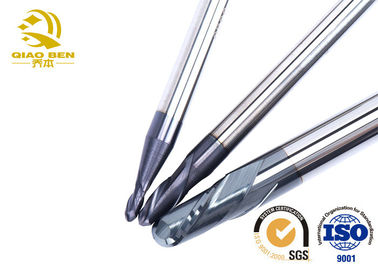 Hrc45 Carbide Ball End Mill 2 Flute Ball Nose End Mill Anti - Chipping Edge